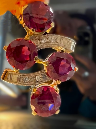 Gold 585 kettenanhänger rote - kettenanhänger,