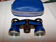 SCHÖNES BLAUES  OPERN  FERNGLAS - OPERNGLAS - ROW RATHENOW - THEASTAR - SUPER
