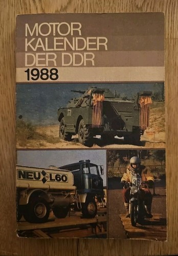 Motorsport kalender 1988 - motorsport, ddr