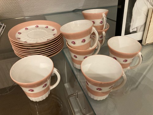 Artdeco limoges mokkatassen - limoges, 7