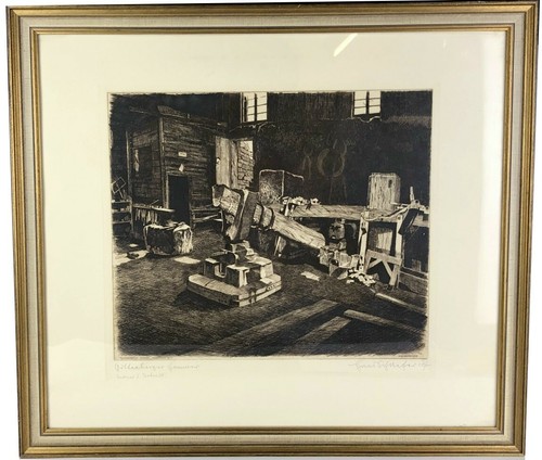 Hans schaefer radierung - schaefer,