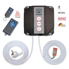 Dickert RTS20Q SET Torsteuerung Funk Fern Steuerung Tor Rolladen Motor o. Sender
