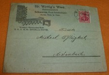 Infla Brief 1921 Wettig's