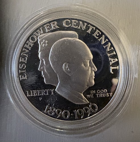 Silber eisenhower 1990 - silber,