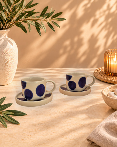Espressotassen 2er set - set, dots