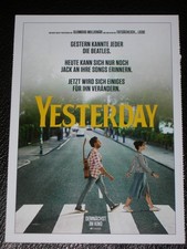 Filmkarte - Cinema - Yesterday