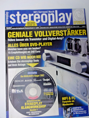 Stereoplay mit neuer - 10/02,,