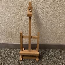 Tischstaffelei,  Bildhalter aus Holz, höhenverstellbar, 43 cm x 15 cm 