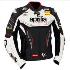Aprilia Motorrad Lederjacke