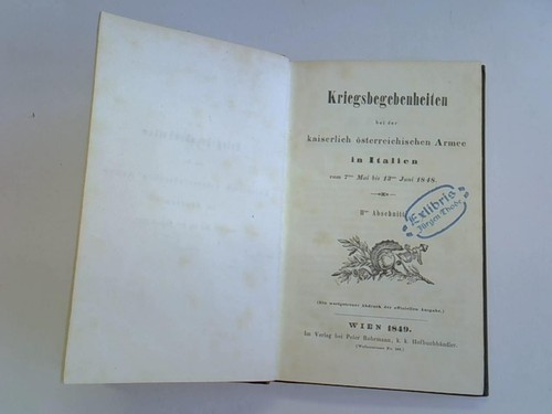 Kriegsbegebenheiten bei der