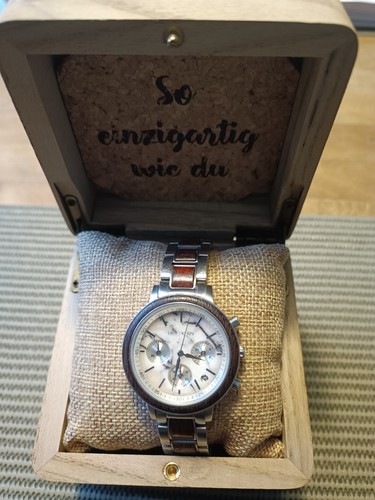 Holzkern damen uhr chronograph - holzkern,