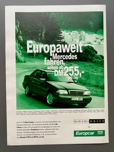 1994 europcar mercedes w202 - 1994,