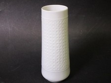 H&C Selb Heinrich Porzellanvase, Blumenvase, weiss, ca. 19 cm H   VV334