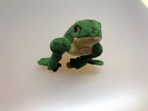 Steiff froggy knopf fahne - steiff, +