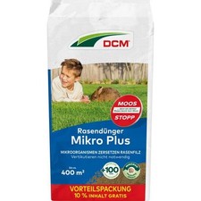 CUXIN DCM Rasendünger Mikro Plus Rasendünger Moosverdränger Langzeitdünger 20kg