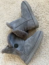 UGG Australia Bailey Button II, Gr 39, Grau, TOP Zustand