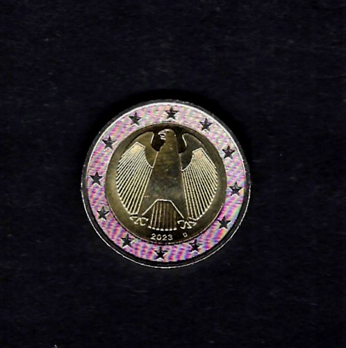 Euro münze brd adler 2023 - münze,