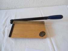 DDR  Fotoschneider Hebelschneider Marke FLOSTO