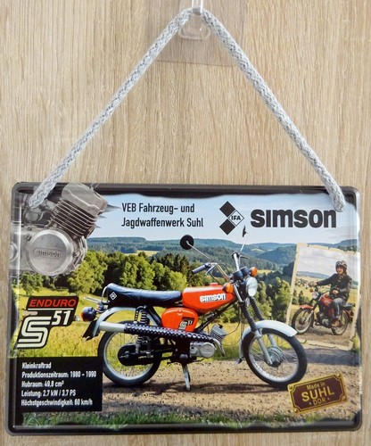 Simson s51 enduro moped ddr - s51,
