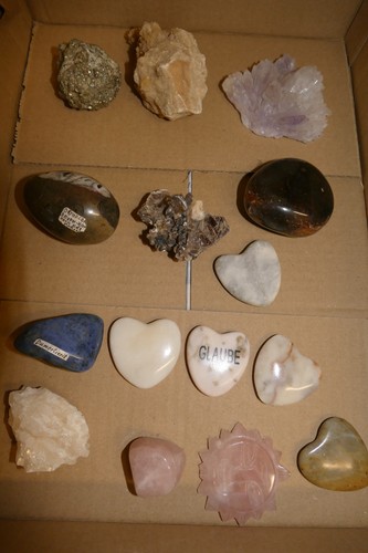 Mineralien sammlung kristalle - mineralien,