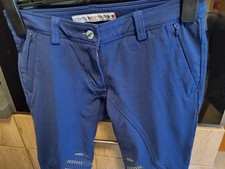 Stretch Reithose Animo Reithose mit Silikonkniebesatz blau Gr.36 wenig getragen