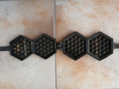 Altes waffeleisen aus - altes,