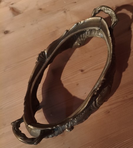 Offene messingschale massiv - offene, messingschale,