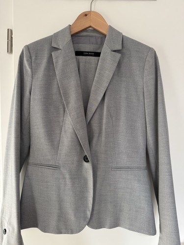 Hellgrauer zara damen anzug - zara,