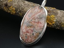 GJ69 RHODOCHROSIT OVAL FINISH