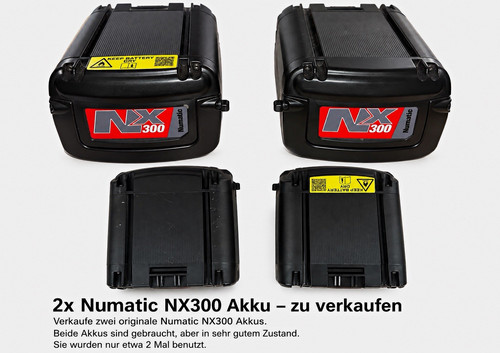 Numatic nx300 akku 2er pack - numatic,