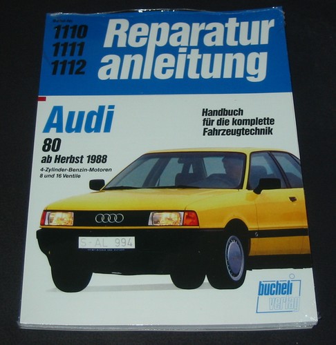 Reparaturanleitung audi typ - 80,
