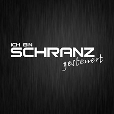 Ich bin Schranz gesteuert