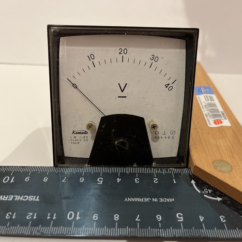 Analoges voltmeter 40v dc - analoges, 0-40v