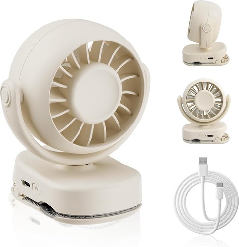Mini clip fan - fan,usb, recharge