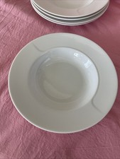 Friesland La Belle Suppenteller Teller Tief 22.5 cm Weiß Germany