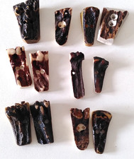 Konvolut 12 Trachtenknöpfe