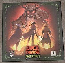 Dice Throne Adventures + Boss-Sleeves + Promo-Karten, Deutsch, Kampagne Reseted