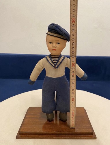 Vintage matrosen puppe - puppe, figur