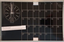 Krontaler Glas Wanduhr Uhr und