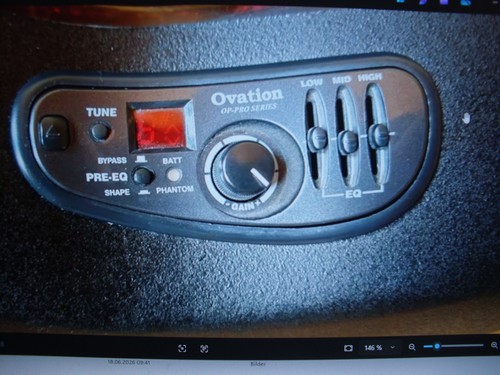 Suche ovation pro preamp - ovation, op-pro