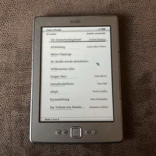 Amazon kindle generation - 4.,