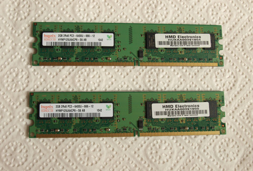 Ram hynix pc2 6400u - ram, /