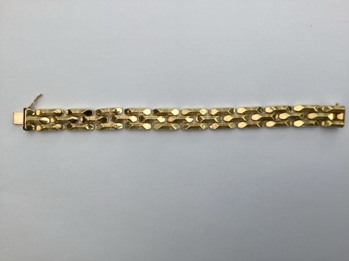 Massives goldarmband 750 - massives, gg