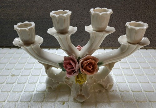 Porzellan rosen leuchter - leuchter, 4