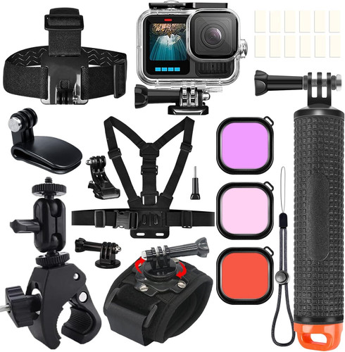 Zubehör set kit für gopro - zubehör,