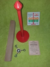 DDR Adventskranz- Weihnachtsbaumständer Kombination rot aus Holz OVP