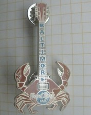 HARD ROCK CAFE / BALTIMORE 2000 CRABBY / CRAB BODY SHAPE GUITAR ...HRC Pin(258c)