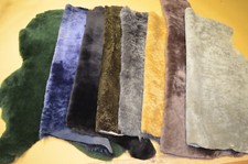 Lammfell schaffell bunt - schaffell,