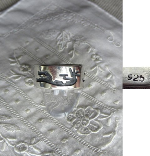 Silberner ring - silberner,