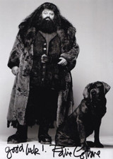 ROBBIE COLTRANE signed